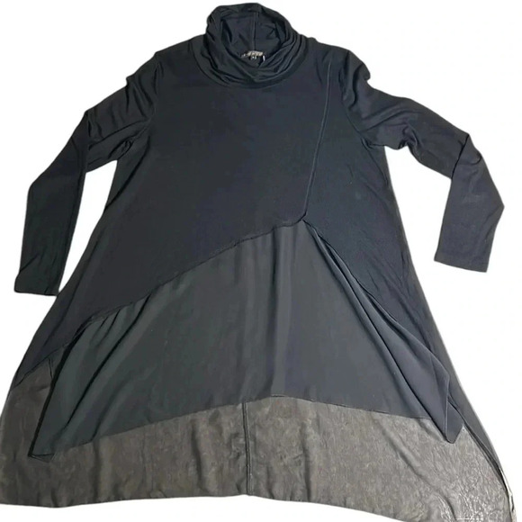 JANE & JOHN Tricotto,dress,L/XL sweater dress,sheer,asymmetrical,Whimsigoth,goth - Picture 12 of 16